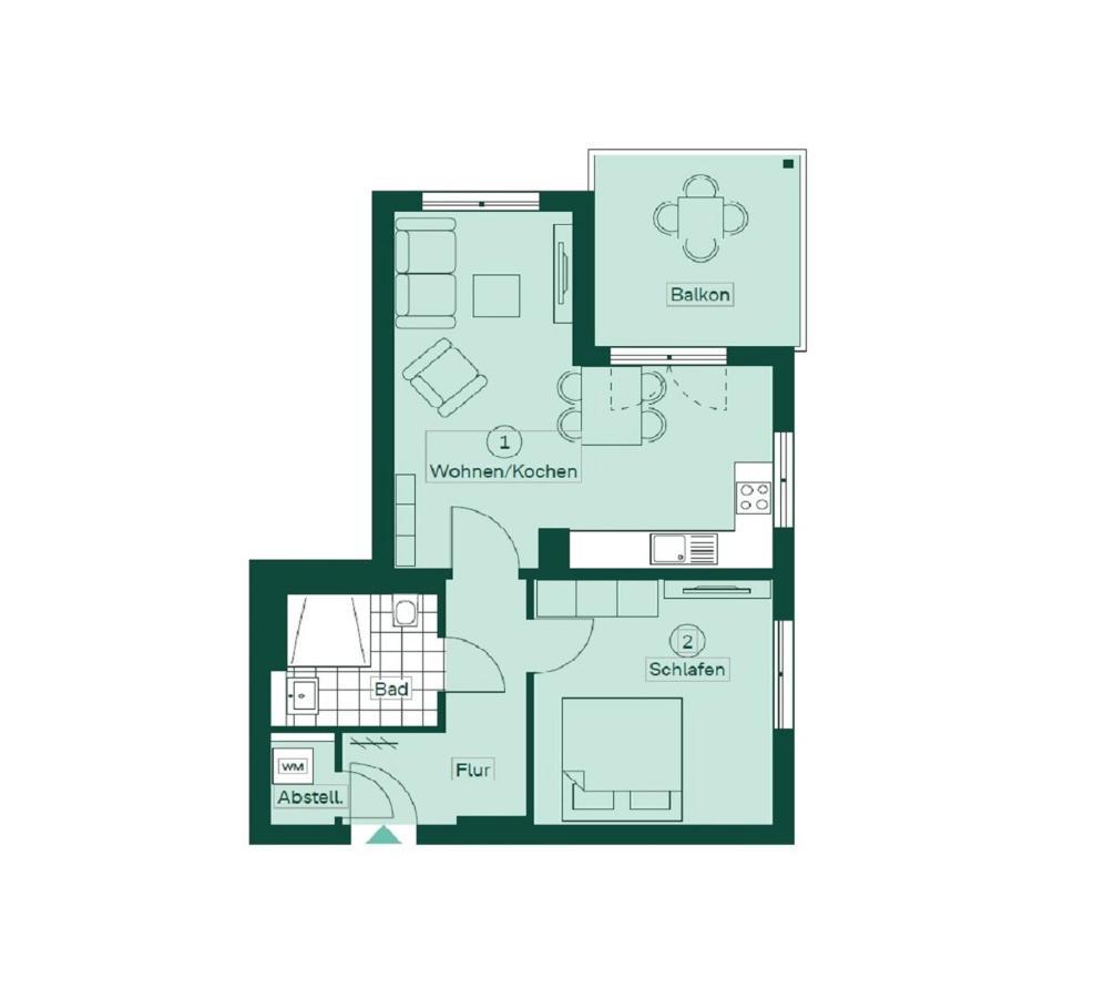 Garz  Apartment "Kiefernblick" - Haffresidenz מראה חיצוני תמונה